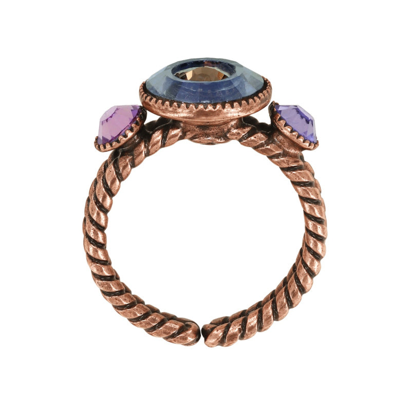 KONPLOTT® - DONUTISSIMA Ring, brown/lila