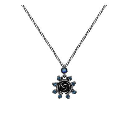 KONPLOTT® - SOFT TEMPTATIONS Kette mit Anhänger, blue