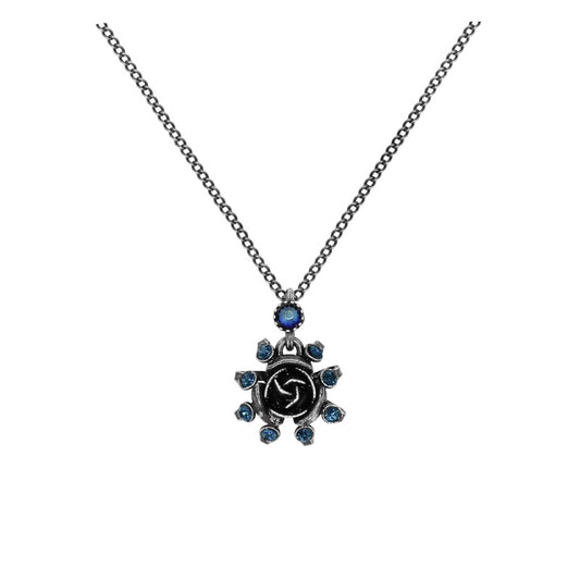 KONPLOTT® - SOFT TEMPTATIONS Kette mit Anhänger, blue