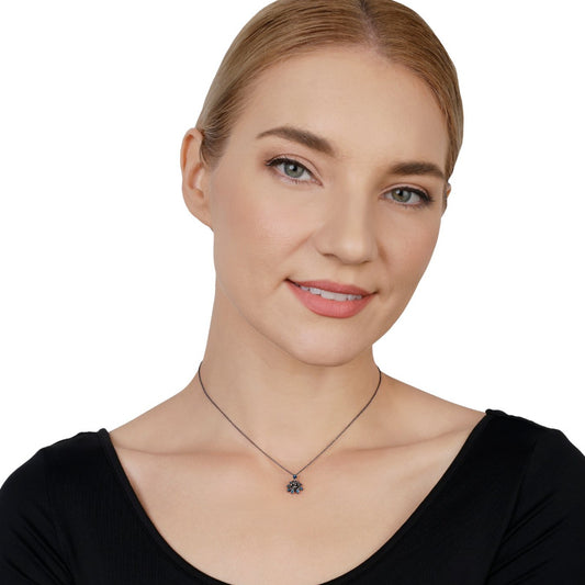 KONPLOTT® - SOFT TEMPTATIONS Kette mit Anhänger, blue