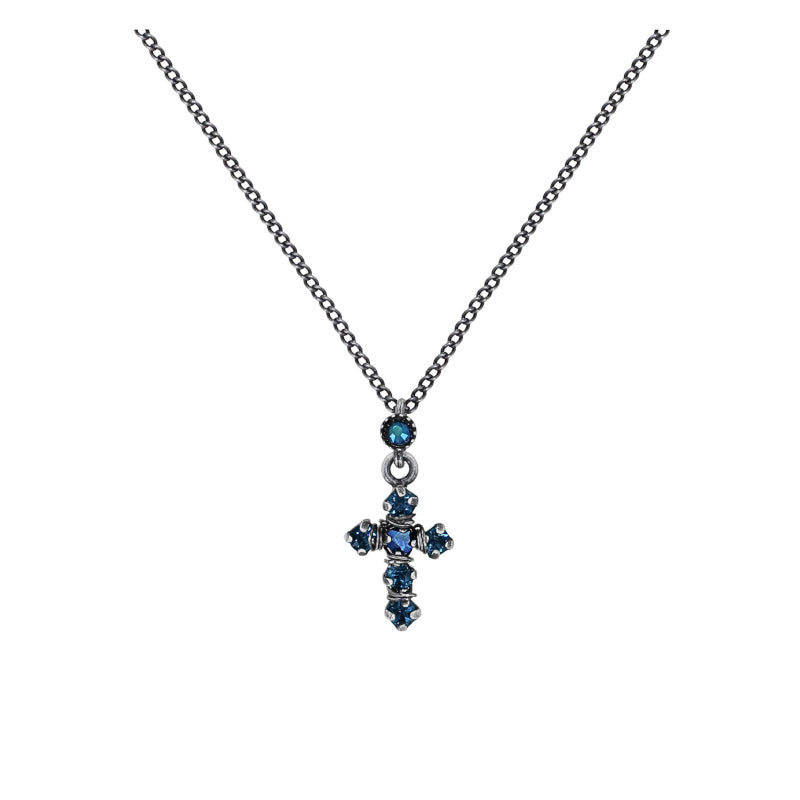KONPLOTT® - SOFT TEMPTATIONS Kette mit Anhänger, blue