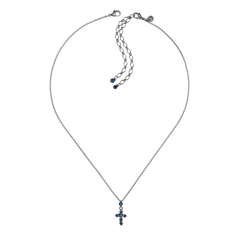 KONPLOTT® - SOFT TEMPTATIONS Kette mit Anhänger, blue