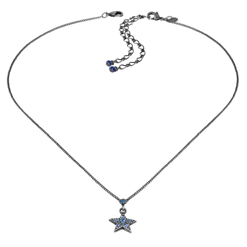 KONPLOTT® - SOFT TEMPTATIONS Kette mit Anhänger, blue