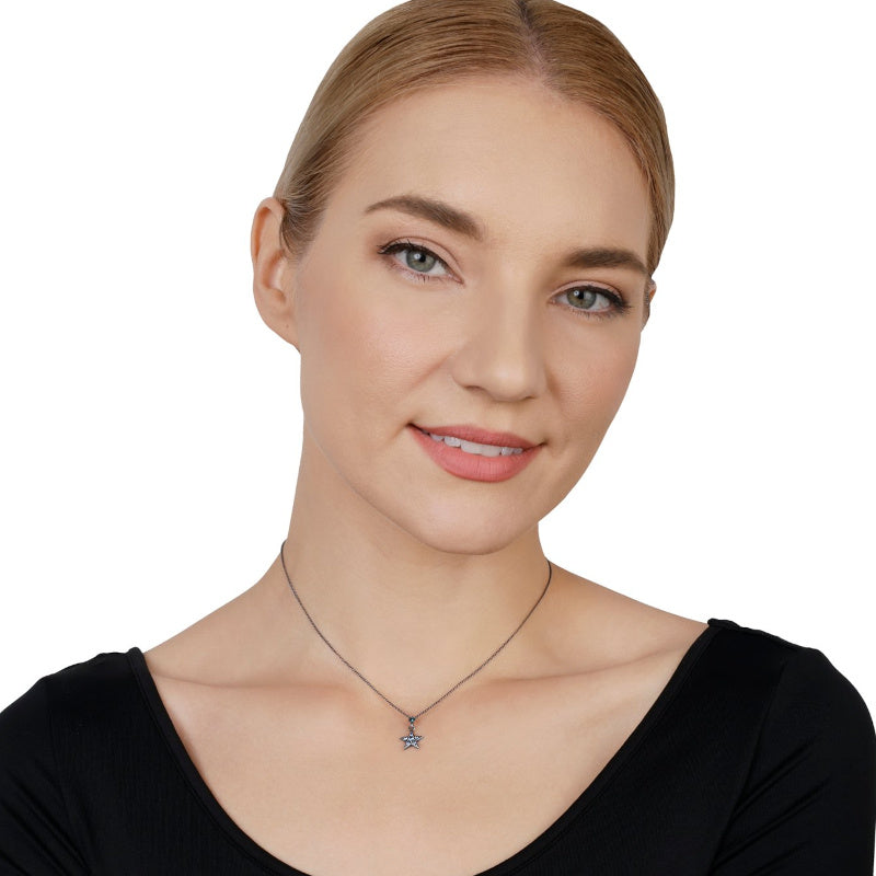 KONPLOTT® - SOFT TEMPTATIONS Kette mit Anhänger, blue