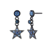 KONPLOTT® - SOFT TEMPTATIONS Ohrstecker baumelnd, blue