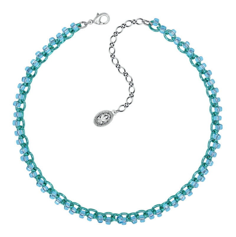 KONPLOTT® - BEACH CLUB Halskette, light blue