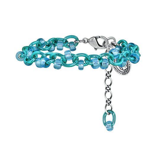 KONPLOTT® - BEACH CLUB Armband, light blue
