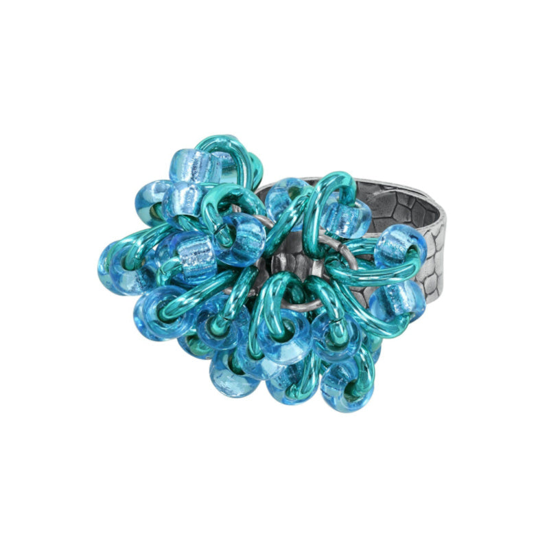 KONPLOTT® - BEACH CLUB Ring, light blue