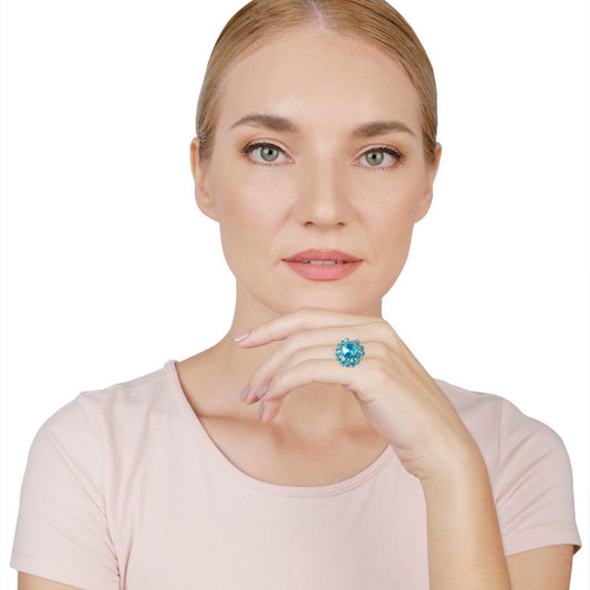 KONPLOTT® - BEACH CLUB Ring, light blue