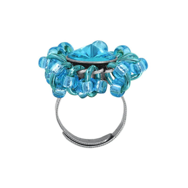 KONPLOTT® - BEACH CLUB Ring, light blue