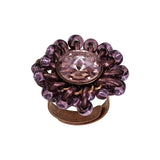 KONPLOTT® - BEACH CLUB Ring, brown/pink