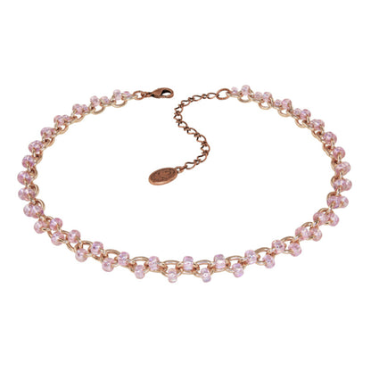 KONPLOTT® - BEACH CLUB Halskette, beige/pink