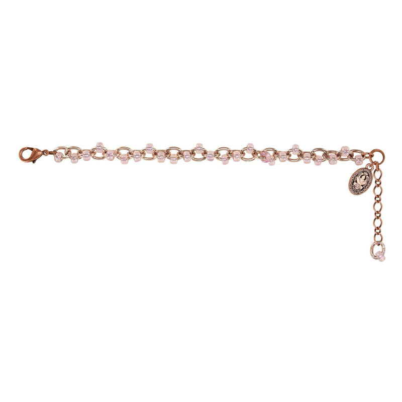 KONPLOTT® - BEACH CLUB Armband, beige/pink