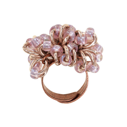 KONPLOTT® - BEACH CLUB Ring, beige/pink