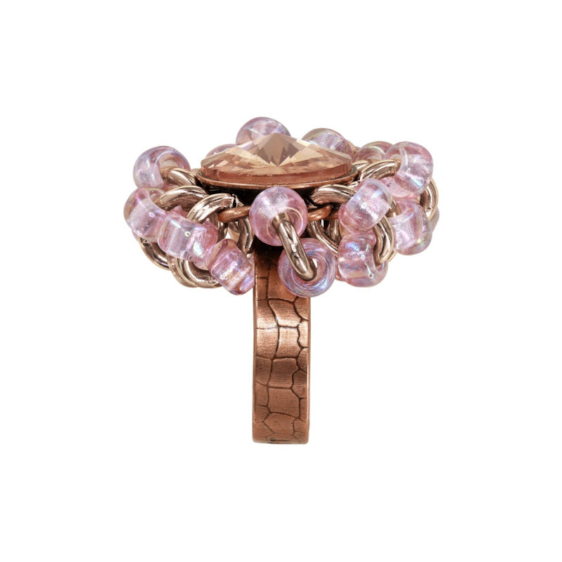 KONPLOTT® - BEACH CLUB Ring, beige/pink