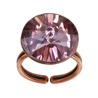 KONPLOTT® - RIVOLI Ring, brown/pink