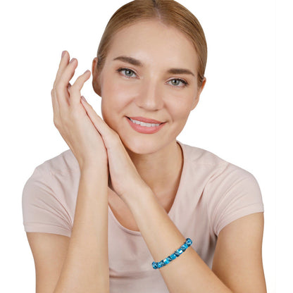 KONPLOTT® - FESTIVAL Armband elastisch, blue