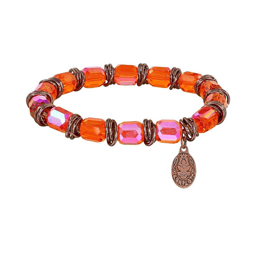 KONPLOTT® - FESTIVAL Armband elastisch, orange