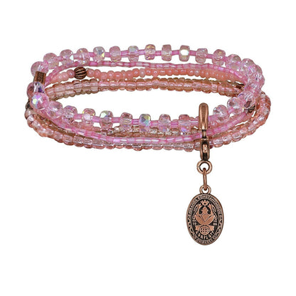 KONPLOTT® - Petit Glamour d´Afrique, Armband-Set, light rosé