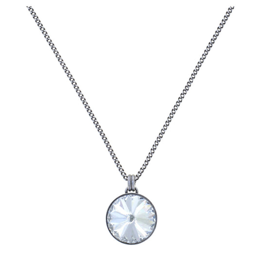 KONPLOTT® - RIVOLI Halskette mit Anhänger, weiß