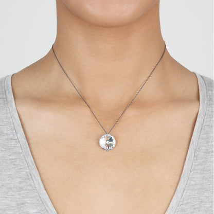 KONPLOTT® - RIVOLI Halskette mit Anhänger, weiß