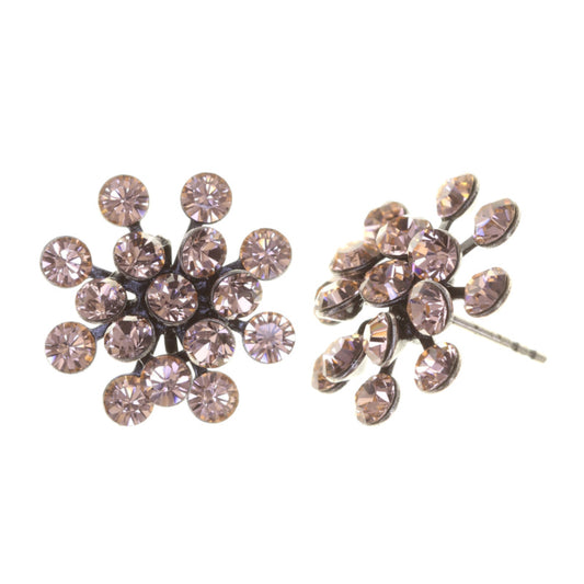 KONPLOTT® - MAGIC FIREBALL Ohrstecker, vintage rosé