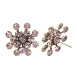 KONPLOTT® - MAGIC FIREBALL Ohrstecker, vintage rosé