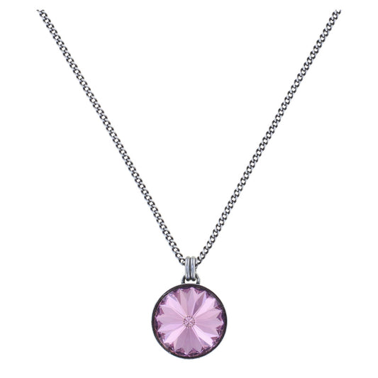 KONPLOTT® - RIVOLI Halskette mit Anhänger, flieder