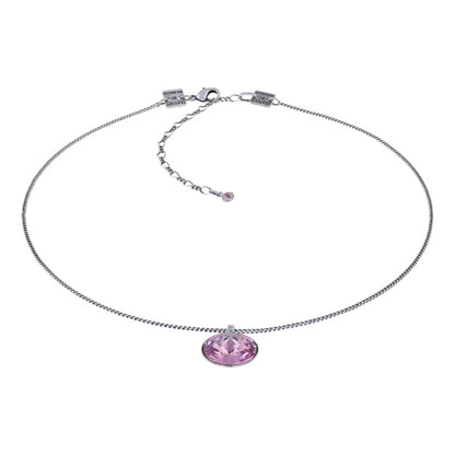 KONPLOTT® - RIVOLI Halskette mit Anhänger, flieder