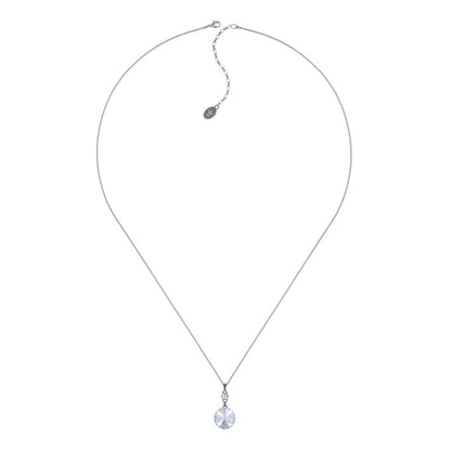 KONPLOTT® - RIVOLI Halskette (lang) mit Anhänger, weiß