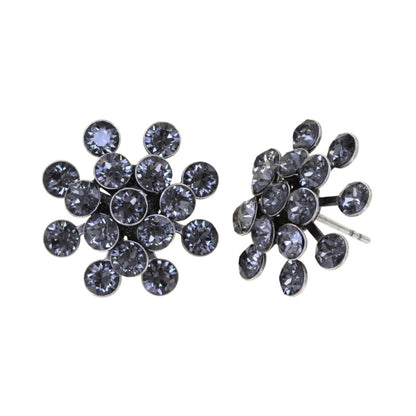 KONPLOTT® - MAGIC FIREBALL Ohrstecker, grey