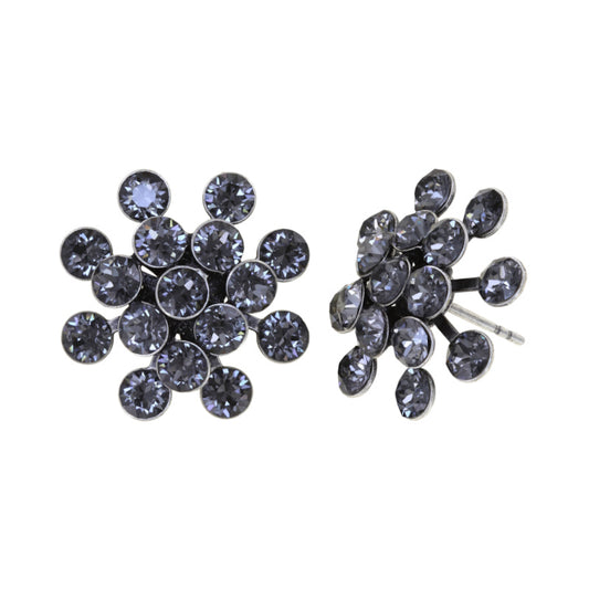 KONPLOTT® - MAGIC FIREBALL Ohrstecker, grey