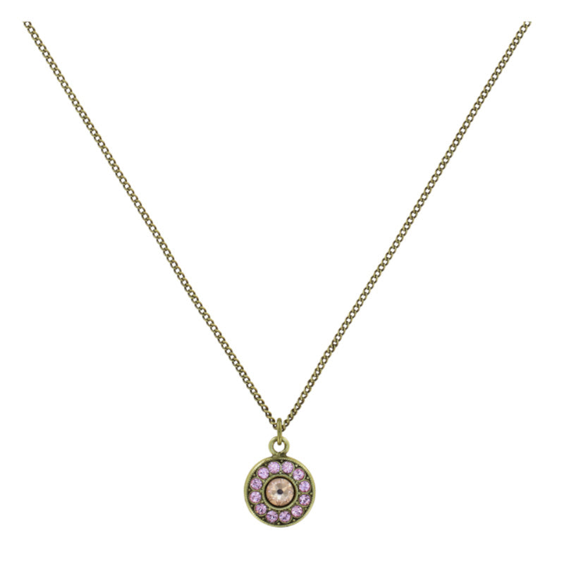 KONPLOTT® - SPELL ON YOU Halskette mit Anhänger, rosa