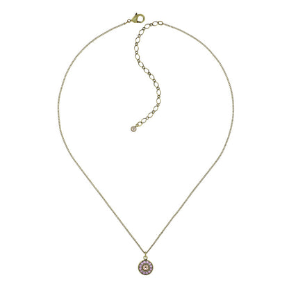 KONPLOTT® - SPELL ON YOU Halskette mit Anhänger, rosa