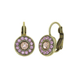 KONPLOTT® - SPELL ON YOU Ohrringe mit Brisur, rosa