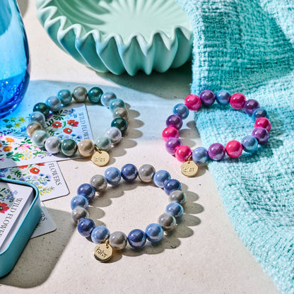 BIBA Armband "SPACE BEADS" - 12mm