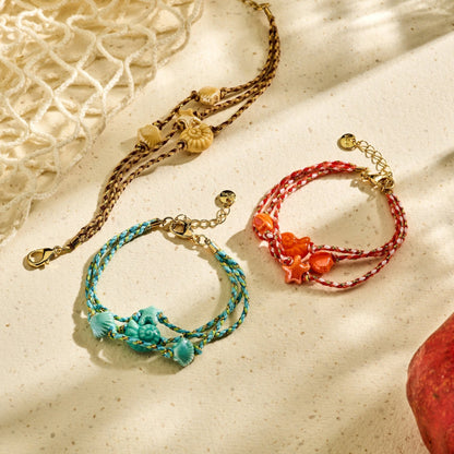 BIBA 3-reihiges Armband "CANDY BEACH"
