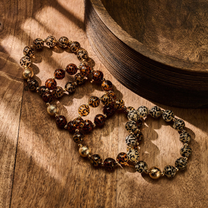 BIBA Armband "GOLDEN LEOPARD"