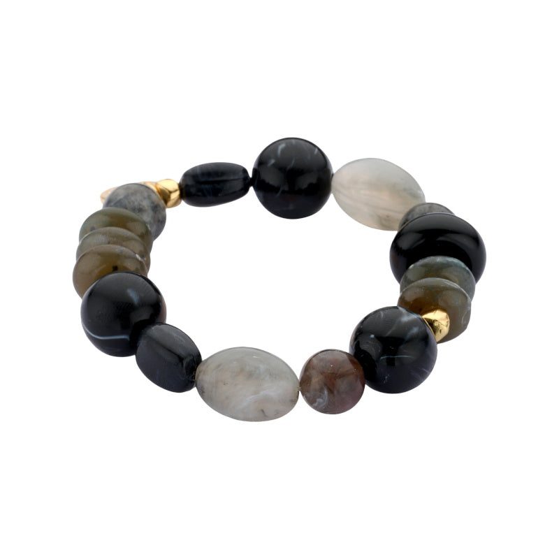 BIBA Armband "FASHION CLUB 2.0", grau/schwarz