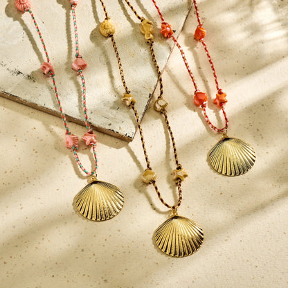 BIBA lange Halskette "CANDY BEACH"
