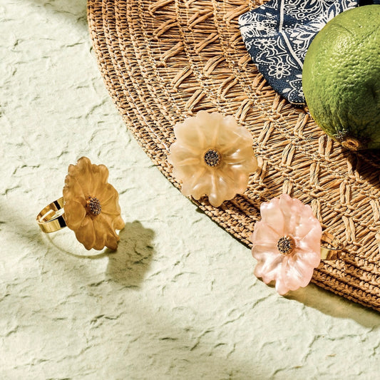 BIBA Ring "FLOWER GARDEN"