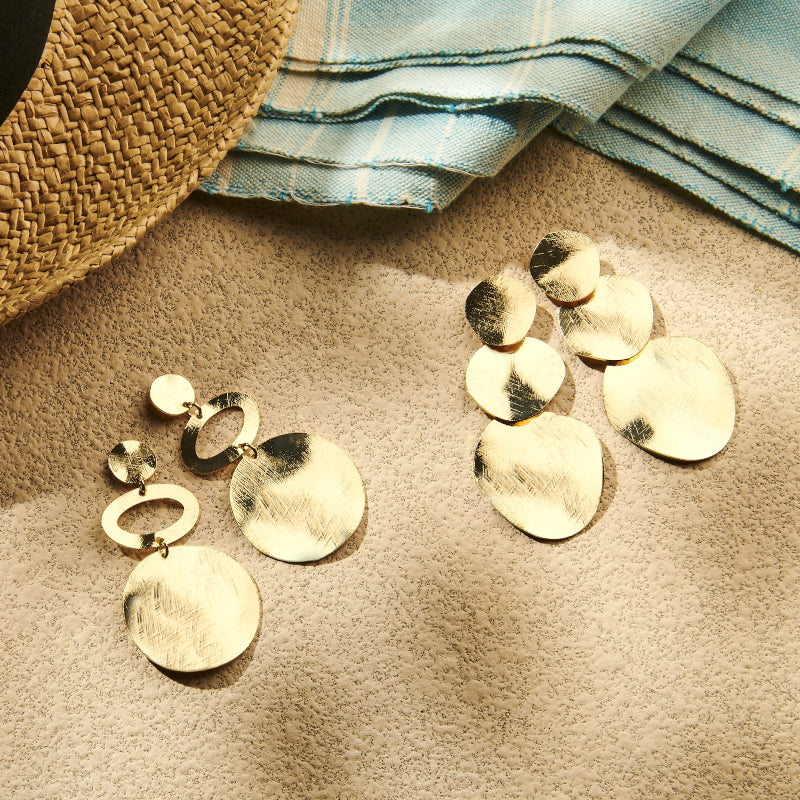BIBA Ohrringe "TROPICAL", gold