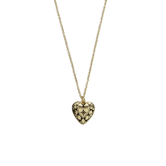 Athitw Kette Herz Gold 8508