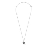 Atlitw Kette Herz Silber 8836