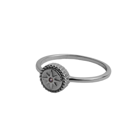Atlitw Starburst Ring Silber 8844
