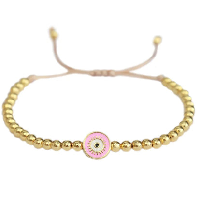 Armband Evil Eye Gold Rosa 1