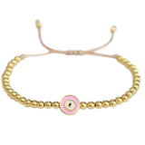 Armband Evil Eye Gold Rosa 1
