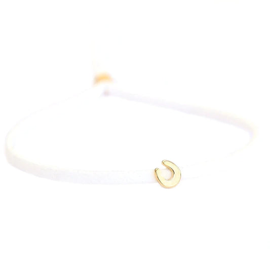 Armband Good Luck Weiß