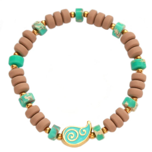 Armband Paisley Türkis 1