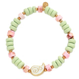 Armband Paisley Weiß 1